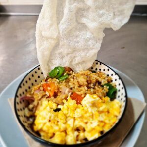 Arroz Salteado con Verduras