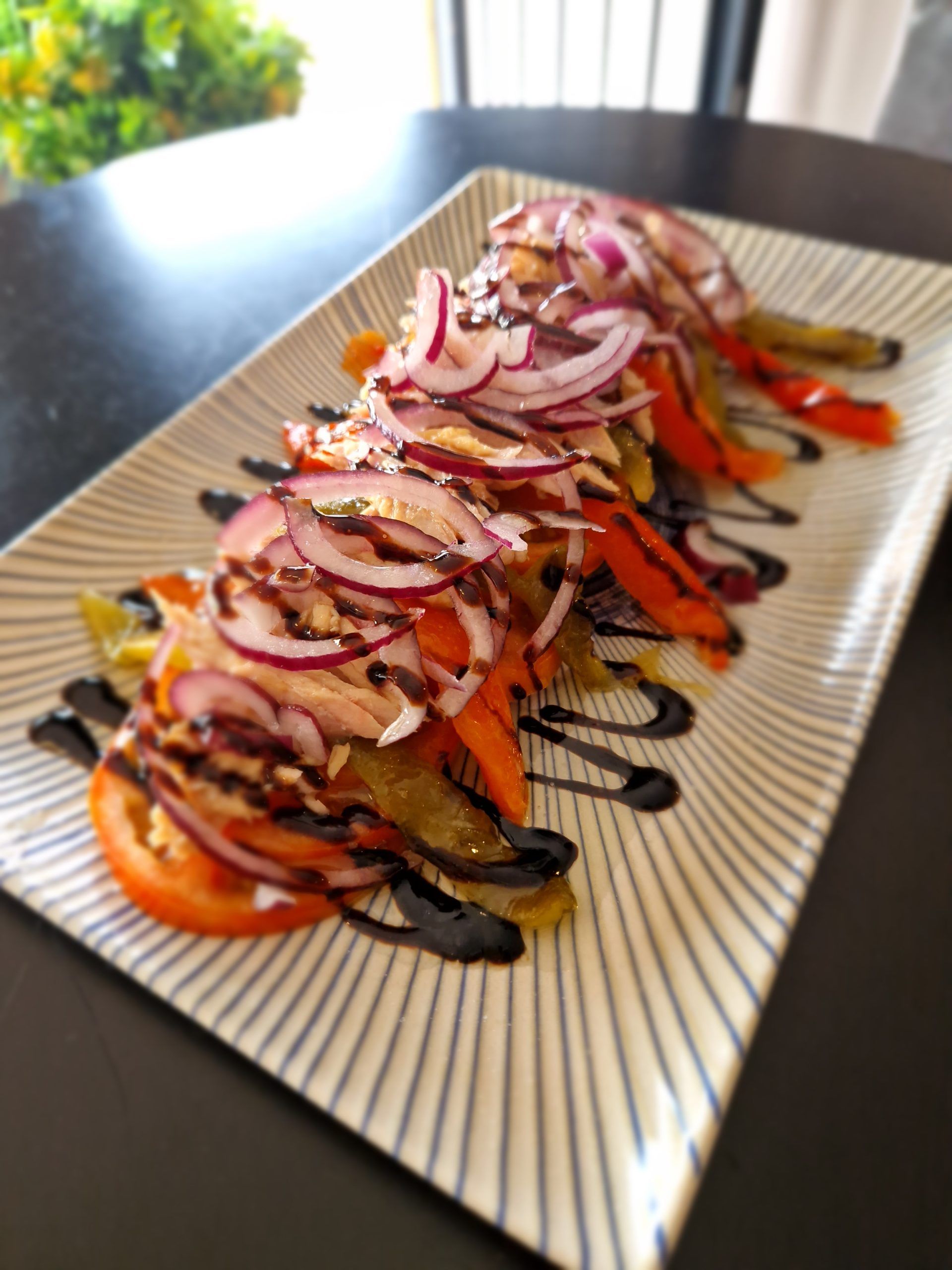 Ensalada de Ventresca en Bar El Encanto, Alcobendas