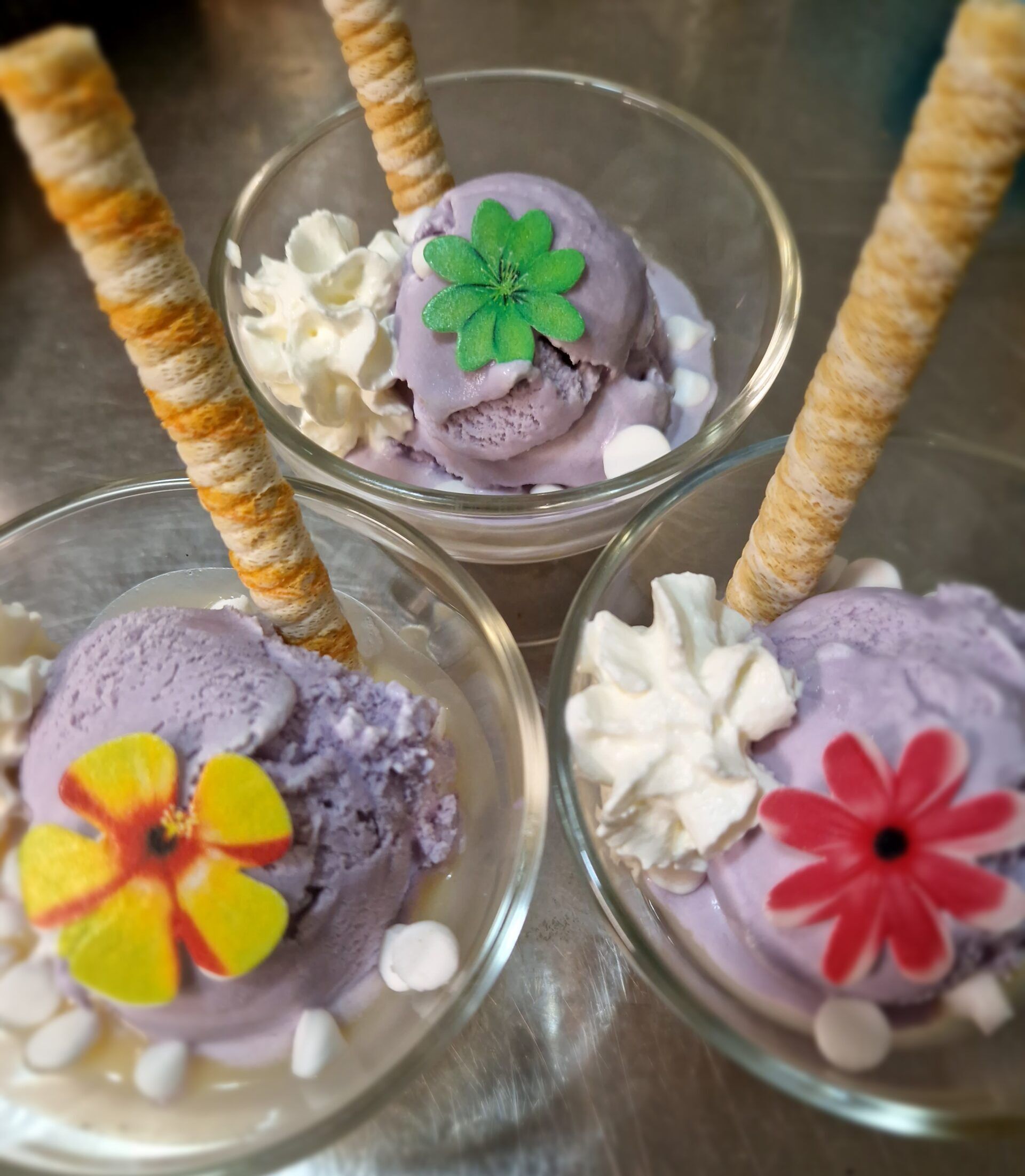 Helado de Violeta