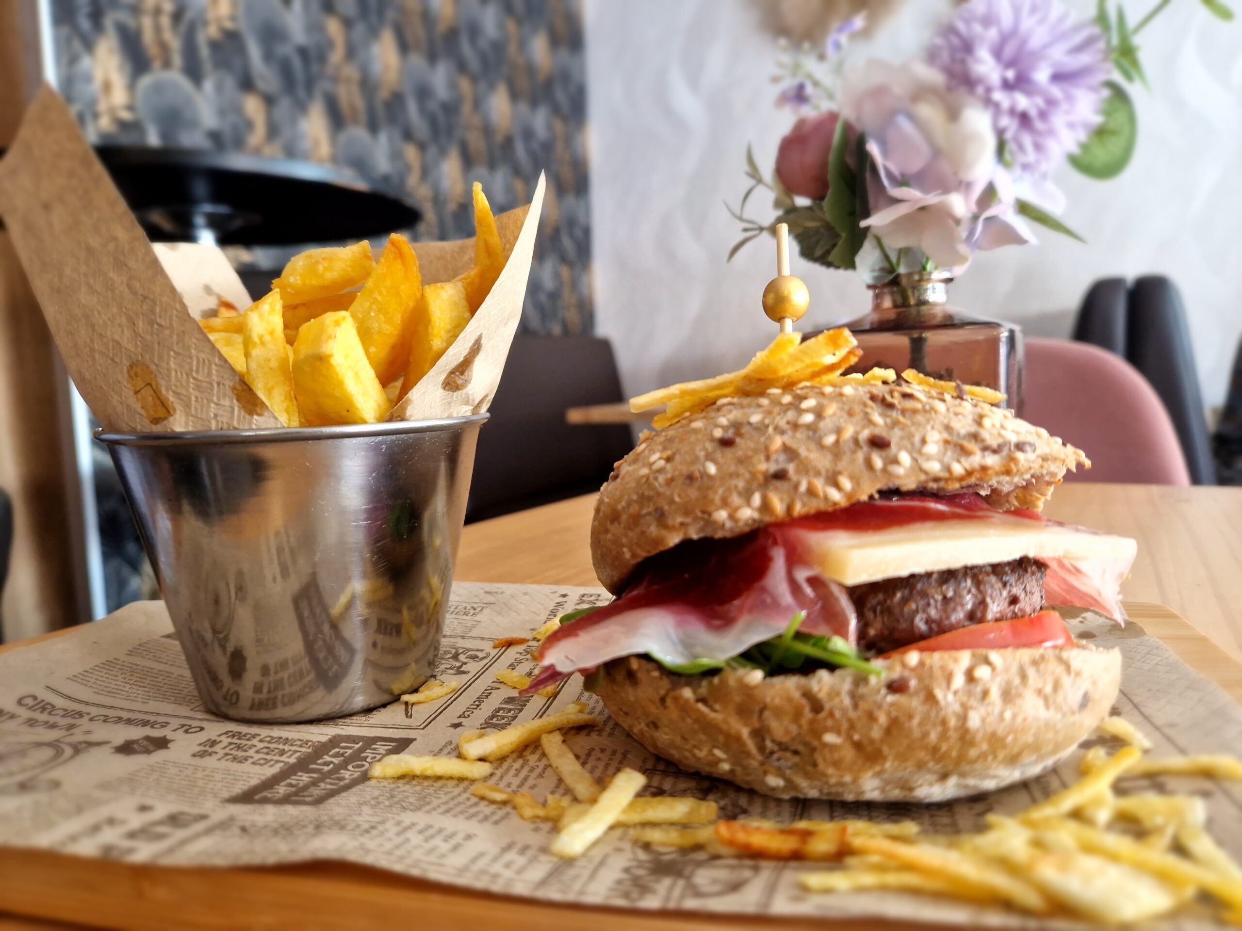 Hamburguesa Mediterránea
