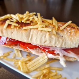 Bocadillo de Jamón Ibérico y Tomate